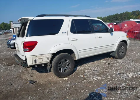 2006 Toyota Sequoia Sr5 V8 из США, поврежденный, VIN 5TDZT34A76S280735